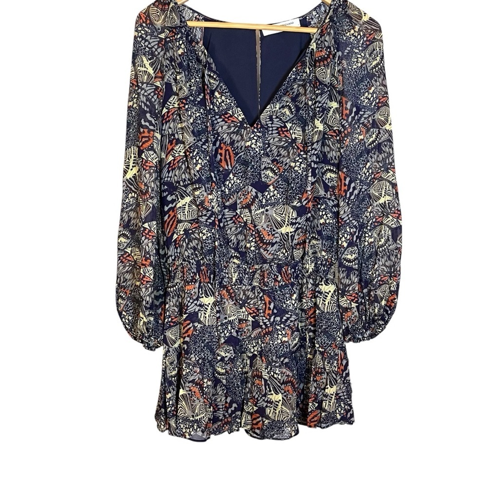 Amanda Uprichard Charleigh Skort Romper in Chrysalis Women’s Size M Butterfly